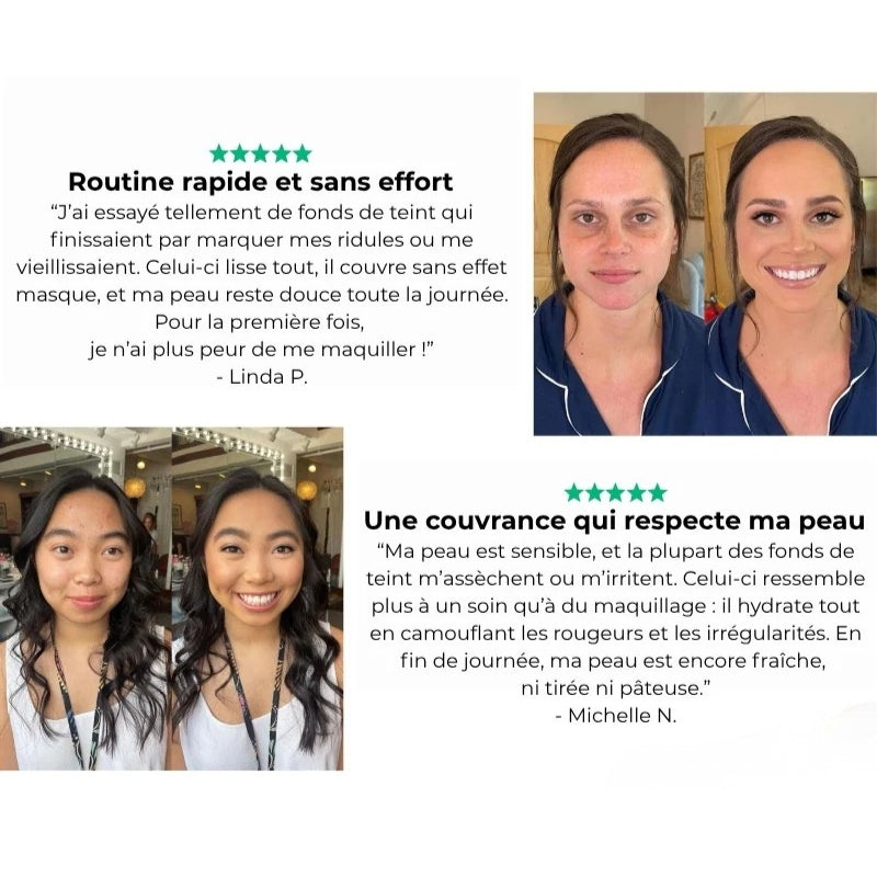 MOONSKIN™ Fond de teint coréen auto-adaptatif